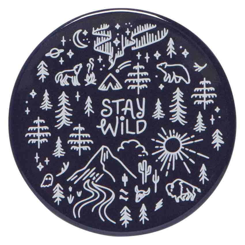 Stay Wild Coasters | Set of 4